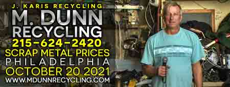 Scrap Metal Prices in Philadelphia October 2021 Copper Brass Aluminum. Our blog about scrap metal prices. Compared to the last couple years, Brass prices are way up. It's best to call us for a current price 215-624-2420 for prices change sometimes hourly. Plumbers and HVAC technicians, if you've been saving up your scrap. now is a good time to sell it. Prices change day by day even hour by hour so ALWAYS call for prices.