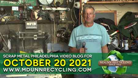 Copper Prices in Philadelphia May-June 2021. M Dunn Recycling presents Scrap Metal Philadelphia. Our blog about scrap metal prices. Compared to the last couple years, copper prices are way up. It's best to call us for a current price 215-624-2420 for prices change sometimes hourly. Plumbers and HVAC technicians, if you've been saving up your scrap. now is a good time to sell it.