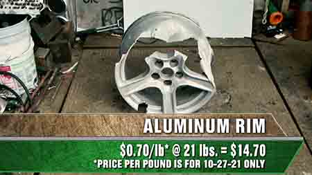 Cash for Scrap Metal Prices 10-27-21 in Philadelphia by M Dunn Recycling Cash for your Scrap Metal in Philadelphia at M Dunn Recycling. Make extra money bringing in scrap metal such as Aluminum Siding, Aluminum Car parts, Aluminum Cans, Brass, Copper, Lead Batteries, Aluminum Wheels, Romex Wire, Copper Extension Cords and more