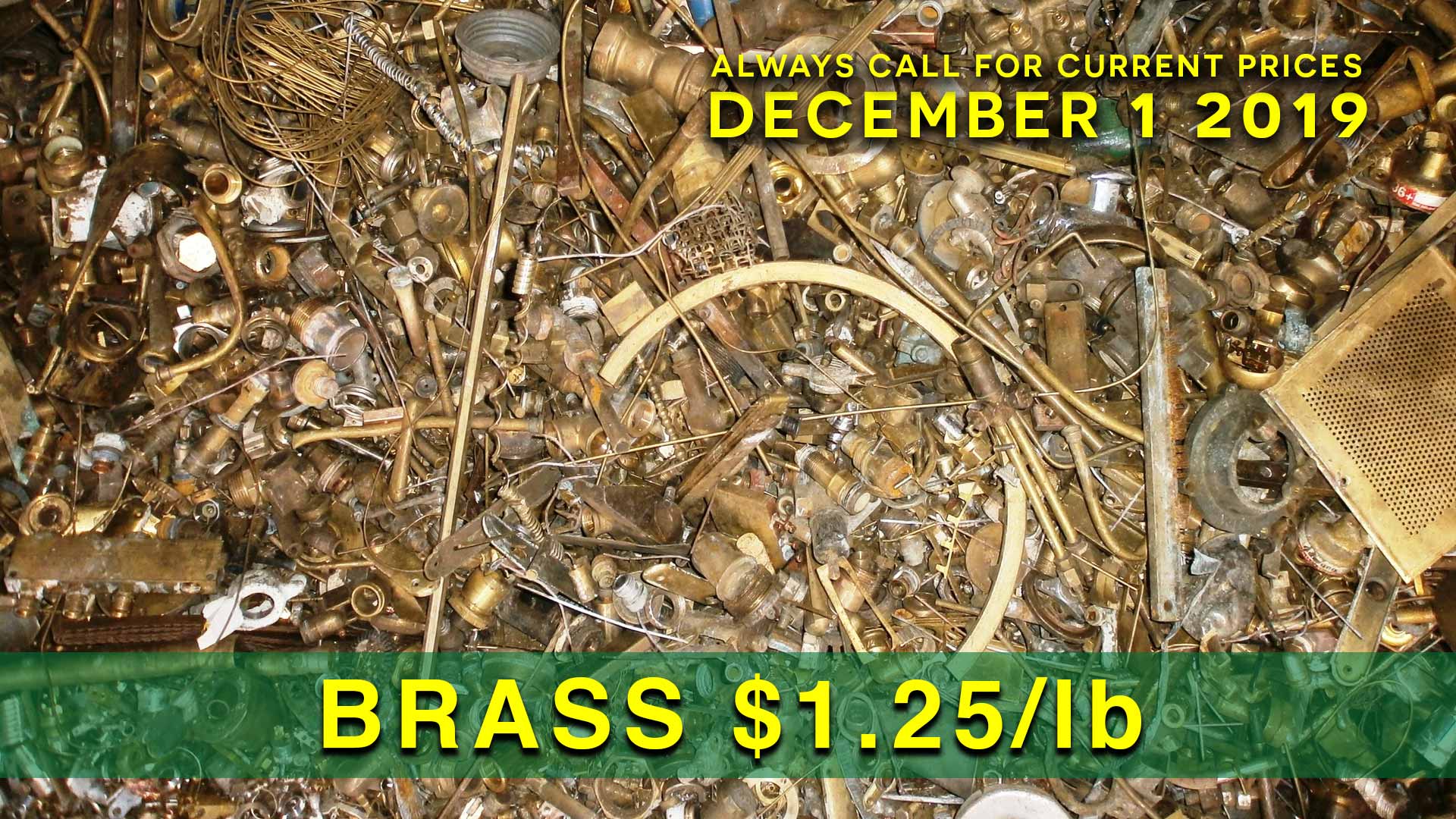 Brass $1.25 lb.