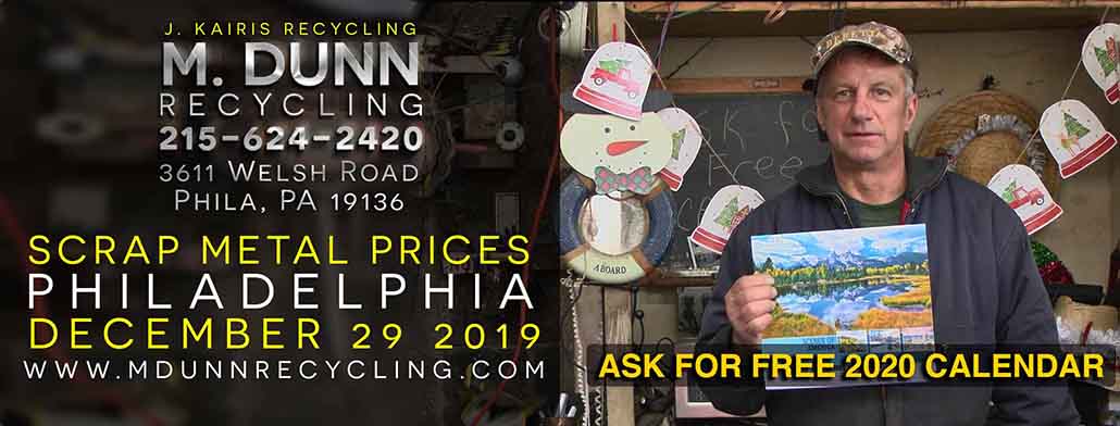 Scrap Metal Prices Philadelphia #1 Copper #2 Copper Brass Roofing Copper Cord wire ROMEX THN Aluminum Cans Sheet Extrusions Copper Aluminum Radiators 