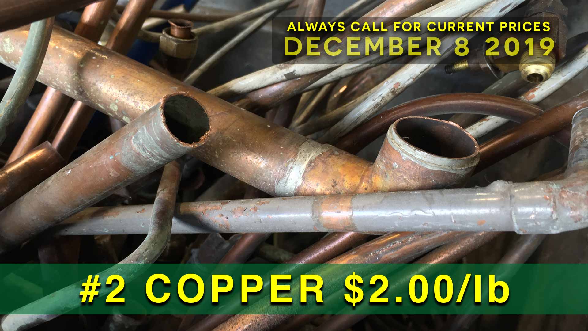 #2 Copper $2.00 lb