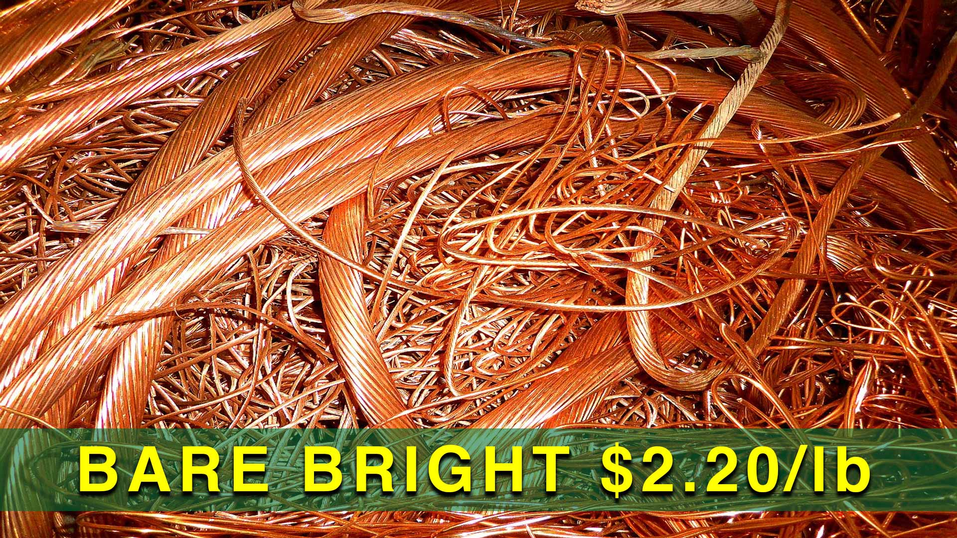 Bare Bright Copper $2.15