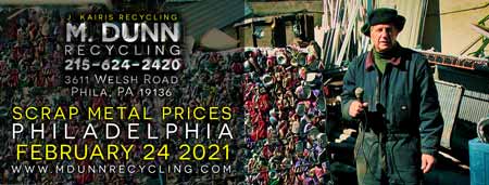 M Dunn Recycling Center Philadelphia Scrap Metal Prices Video Blog Oct 27, 2020 Easy load in to our facility. Make extra money with scrap