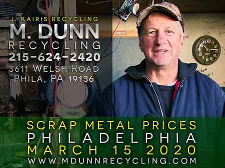 M Dunn Recycling Center Philadelphia Scrap Metal Prices Video Blog Oct 27, 2020 Easy load in to our facility. Make extra money with scrap