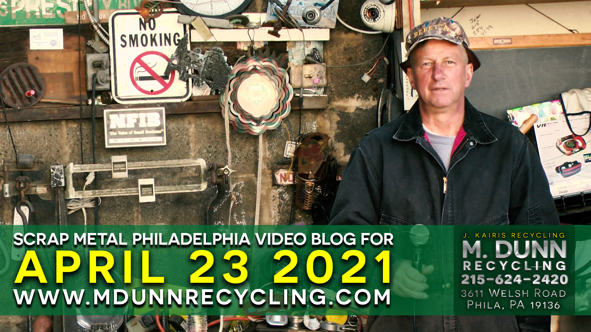 Scrap Metal Prices for April 24, 2021 Video Blog for M Dunn Recycling.3611 Welsh Road Northeast Philadelphia PA 19136 19124 Bring in your scrap for cash. Mayfair 19149 Rhawnhurst 19152 Fox Chase 19111, Bustleton. 