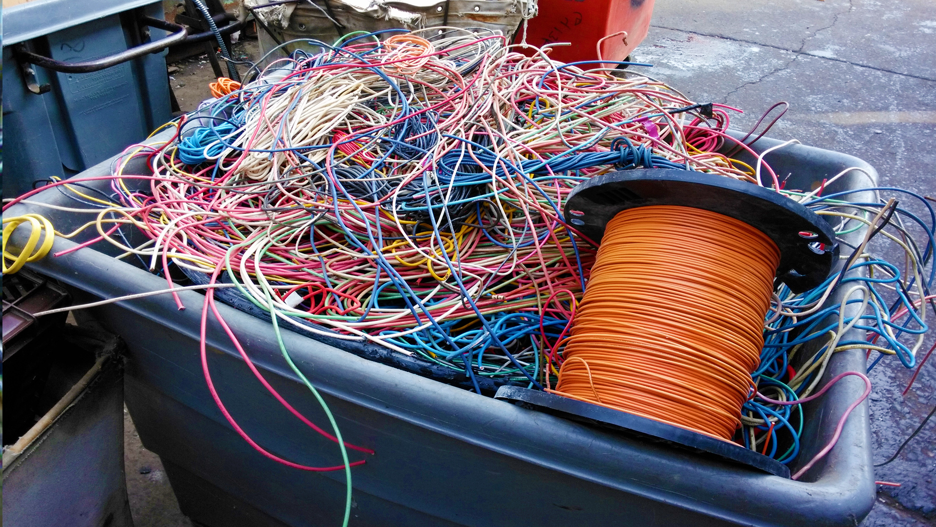 Scrap Metal Philadelphia June 7, 2022 Aluminum, Brass, Romex wire