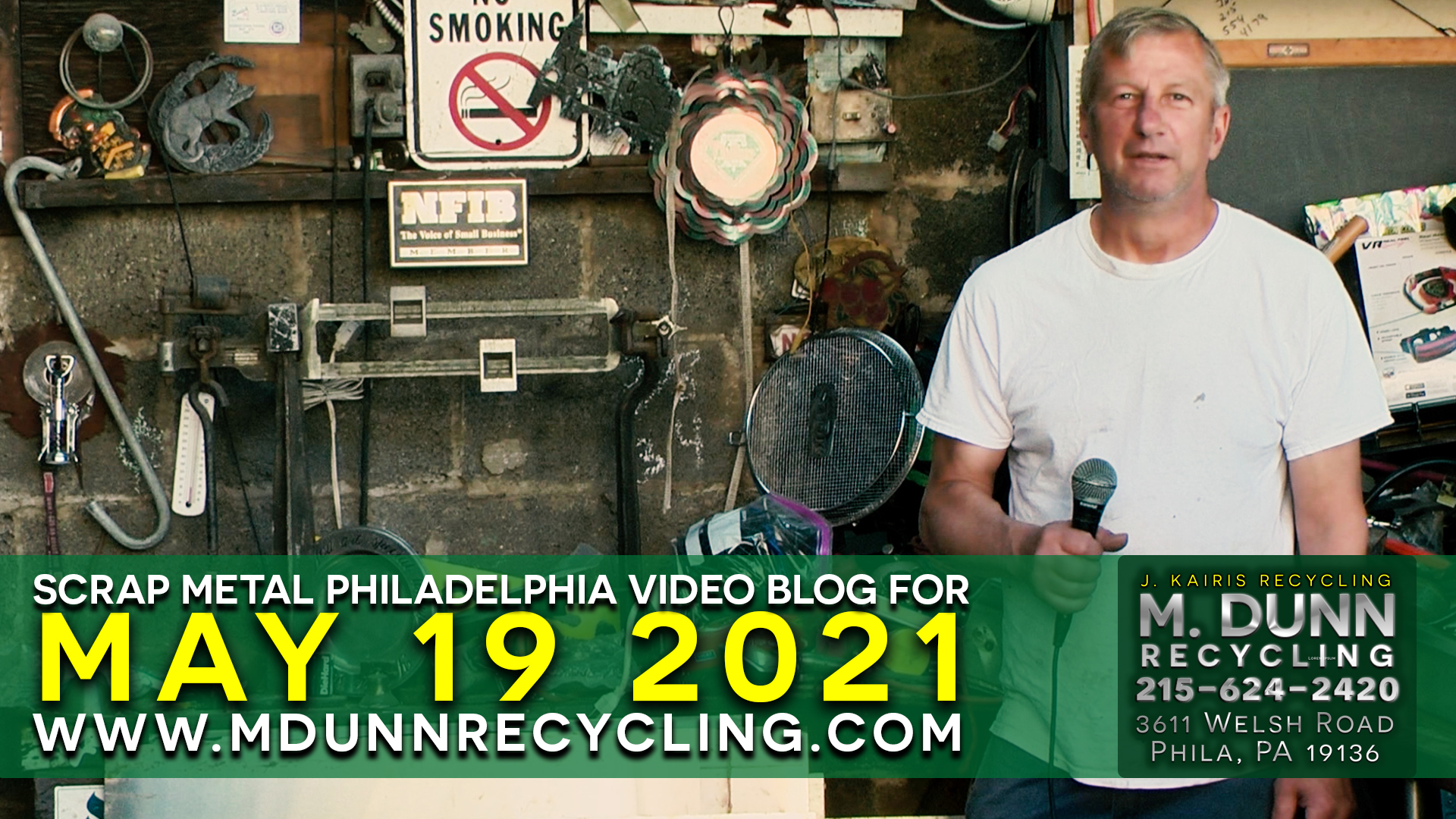 Copper Prices in Philadelphia May-June 2021. M Dunn Recycling presents Scrap Metal Philadelphia. Our blog about scrap metal prices. Compared to the last couple years, copper prices are way up. It's best to call us for a current price 215-624-2420 for prices change sometimes hourly. Plumbers and HVAC technicians, if you've been saving up your scrap. now is a good time to sell it.