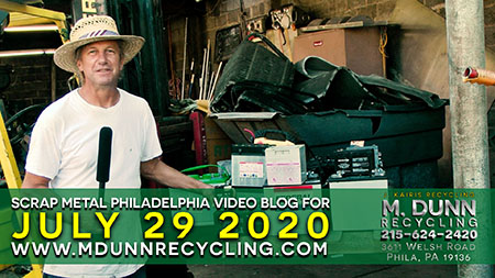 Scrap Metal Prices Philadelphia July 29, 2020

Philadelphia Scrap Metal Prices 7-29-20 at M. Dunn Recycling. This week's blog we talk about recycling lead batteries and the different types we accept