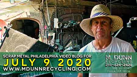 Philadelphia Scrap Metal Prices July 9, 2020 Delran NJ