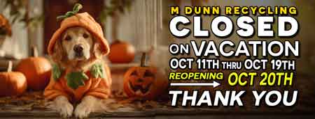 M Dunn Recycling On Vacation Scrap Metal Prices Philadelphia
